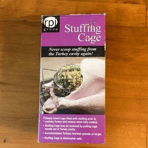 Gold Stuffing Cage for Turkeys